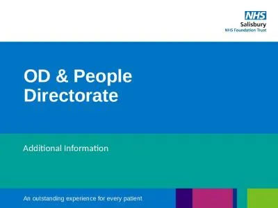 OD & People  Directorate