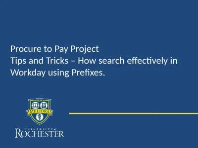 Procure  to Pay  Project