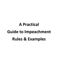 o Impeachment