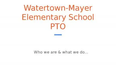 Watertown-Mayer Elementary School