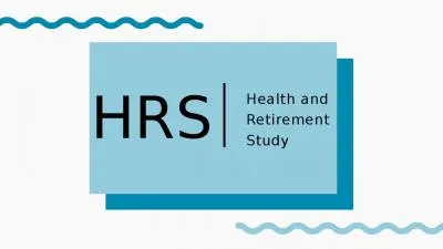 HRS Health and Retirement Study