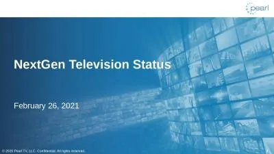 NextGen Television Status