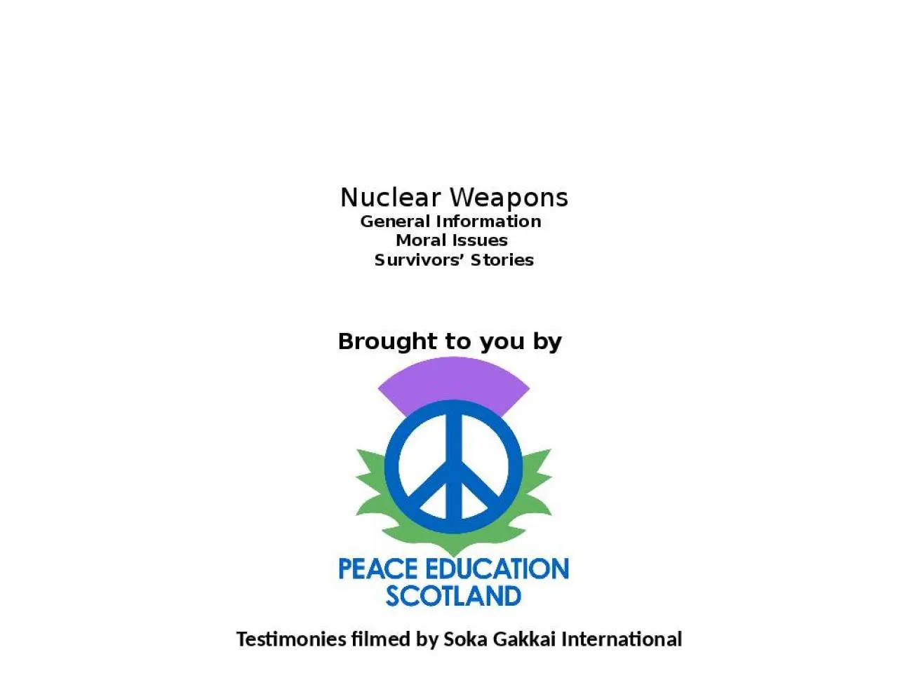 PPT-Nuclear Weapons General Information