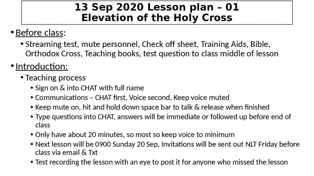 PPT-13 Sep 2020 Lesson plan – 01