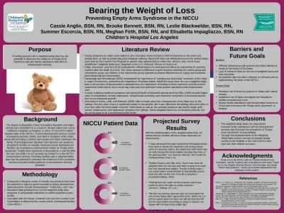 NICCU Patient Data Bearing the Weight of Loss