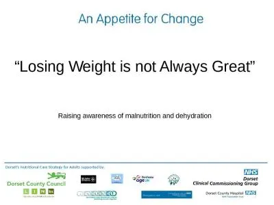 “Losing Weight is not Always Great”