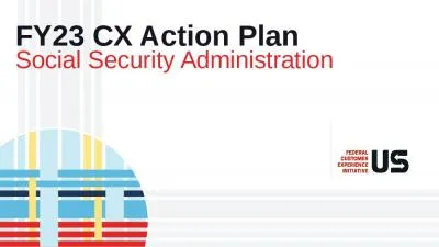 FY23 CX Action Plan Social Security Administration