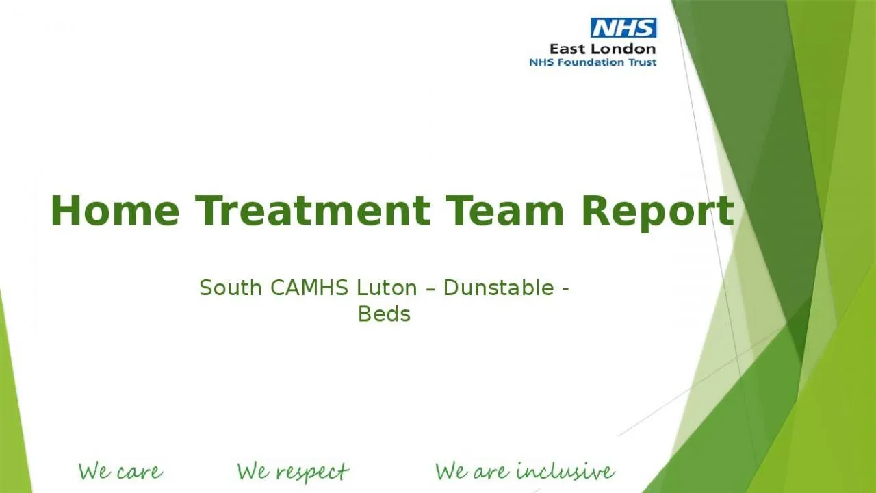 PPT-Home Treatment Team Report