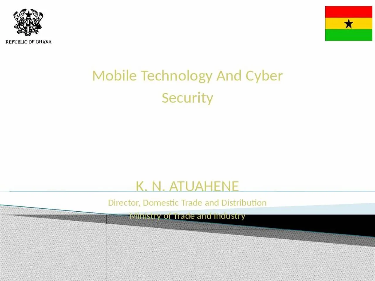 PPT-Mobile Technology And Cyber