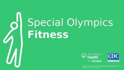 Special Olympics Fitness