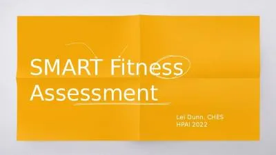 SMART Fitness Assessment