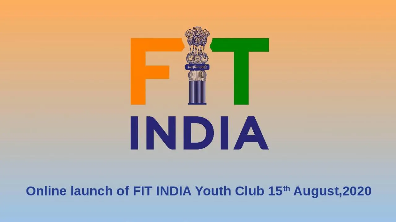 PPT-Online launch of FIT INDIA Youth Club 15