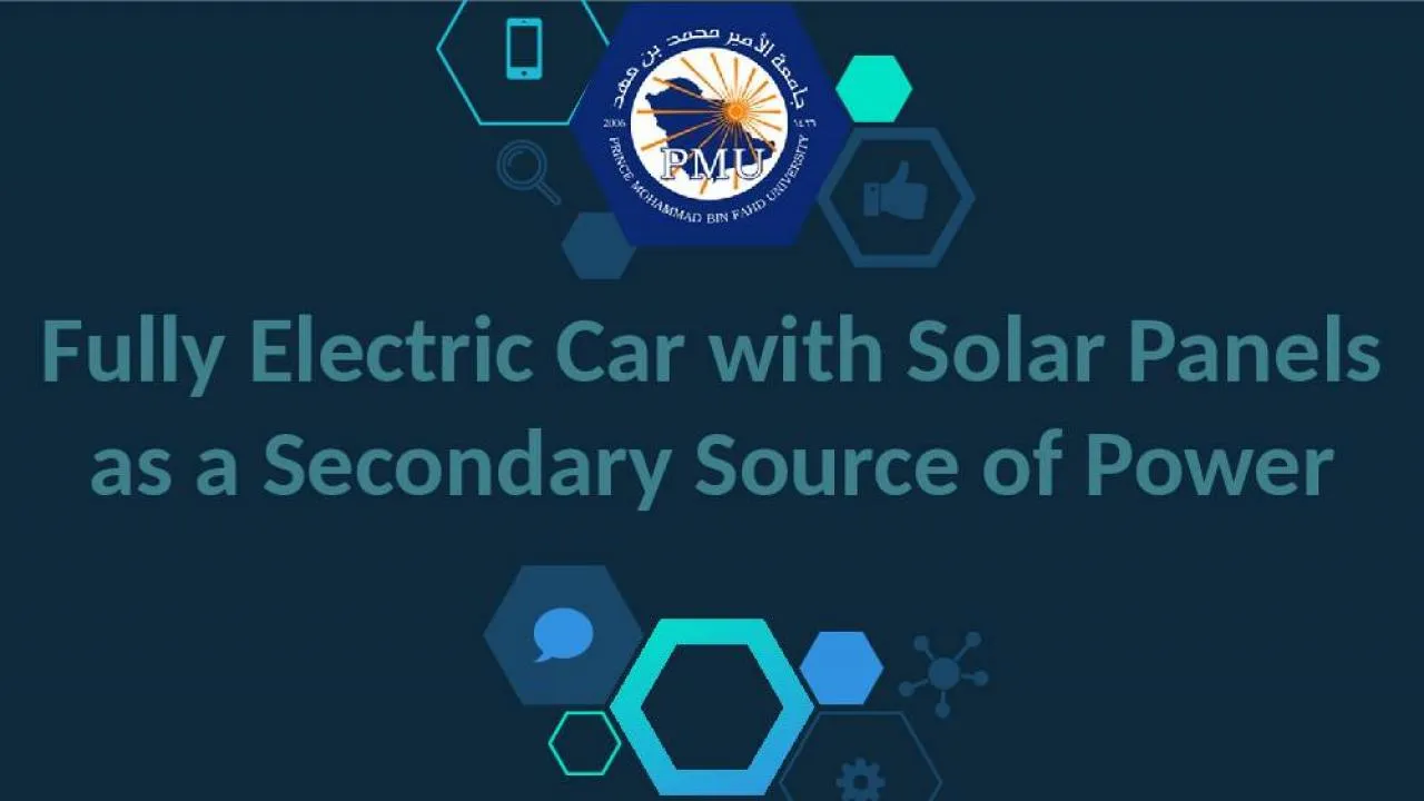 PPT-Fully Electric Car with Solar Panels as a Secondary Source of Power