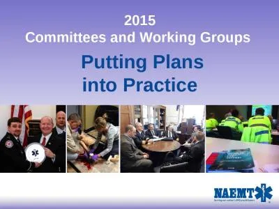 2015 Committees and Working Groups