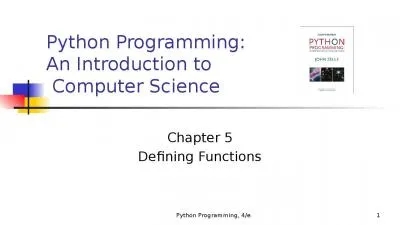 Python Programming, 4/e 1