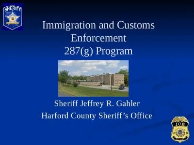 Immigration and Customs Enforcement