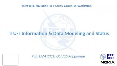 ITU-T Information & Data Modeling and Status