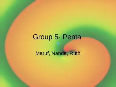 Group 5- Penta  Maruf, Nanda, Ruth