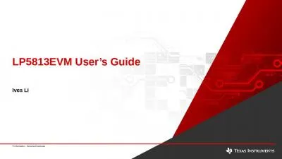 LP5813EVM User’s Guide