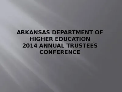 Arkansas department of higher education