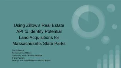 Using Zillow’s Real Estate API to Identify Potential Land Acquisitions for Massachusetts State Pa