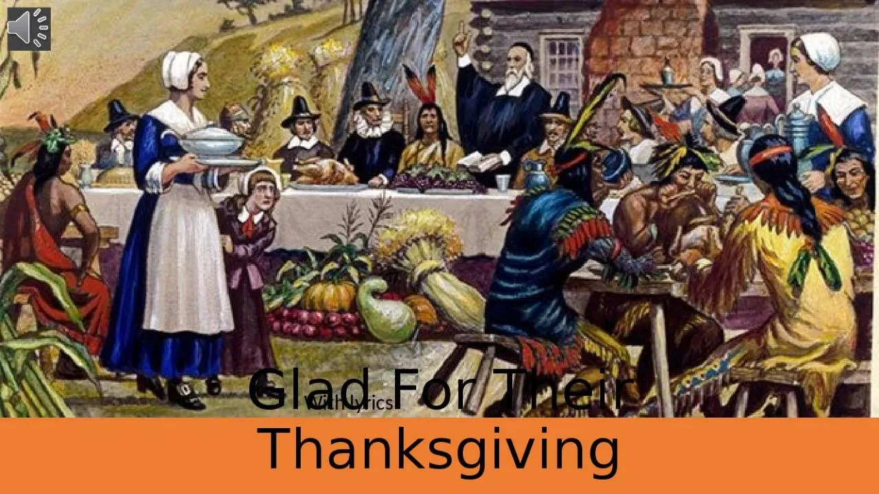 PPT-Glad For Their Thanksgiving