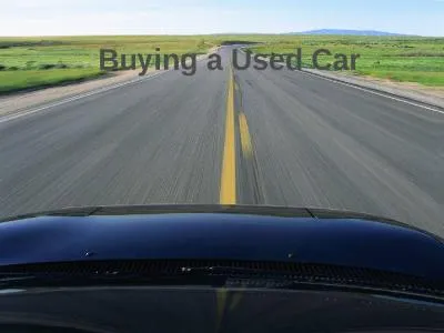 Buying a Used Car Finding a Car