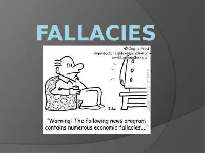 Fallacies   Definition of Weak Analogy