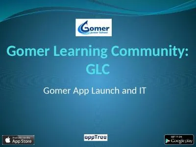 Gomer  Learning Community: GLC