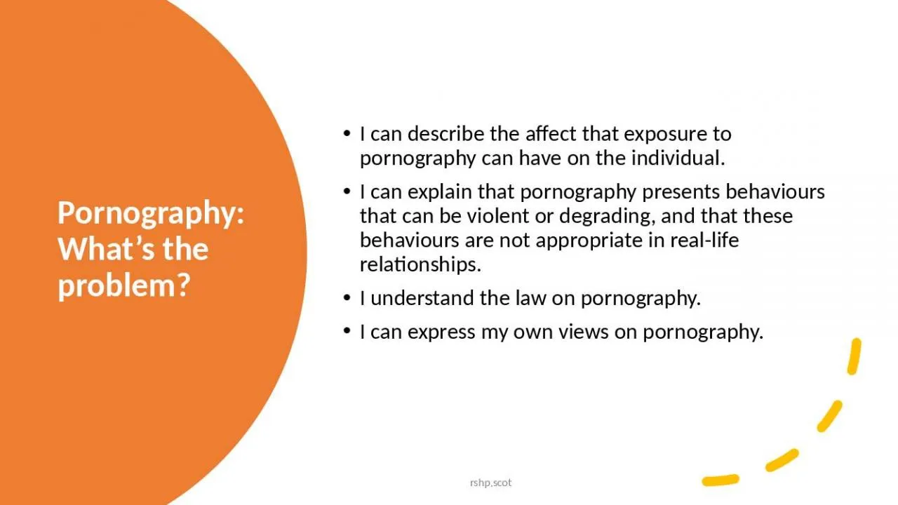 PPT-Pornography: What’s the problem?