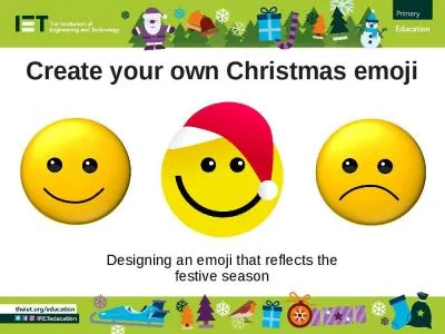 Create your own Christmas emoji