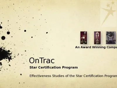 OnTrac Star Certification Program