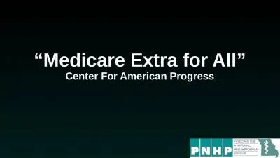 “Medicare Extra for All”