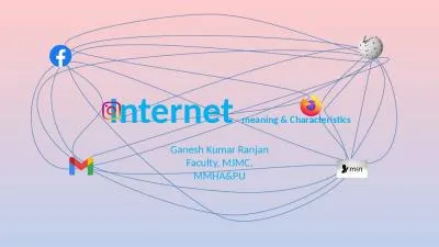 Internet  meaning & Characteristics