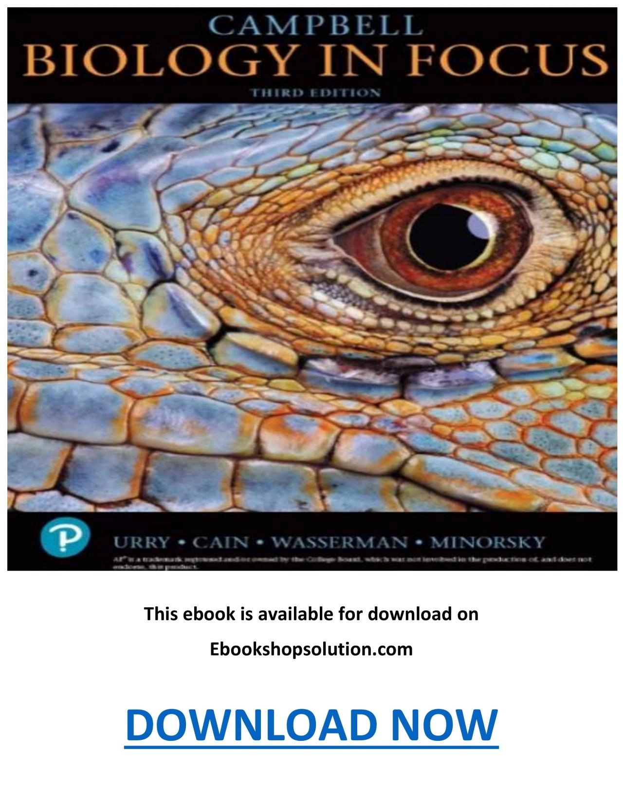 PDF-Campbell Biology in Focus 3rd Edition PDF