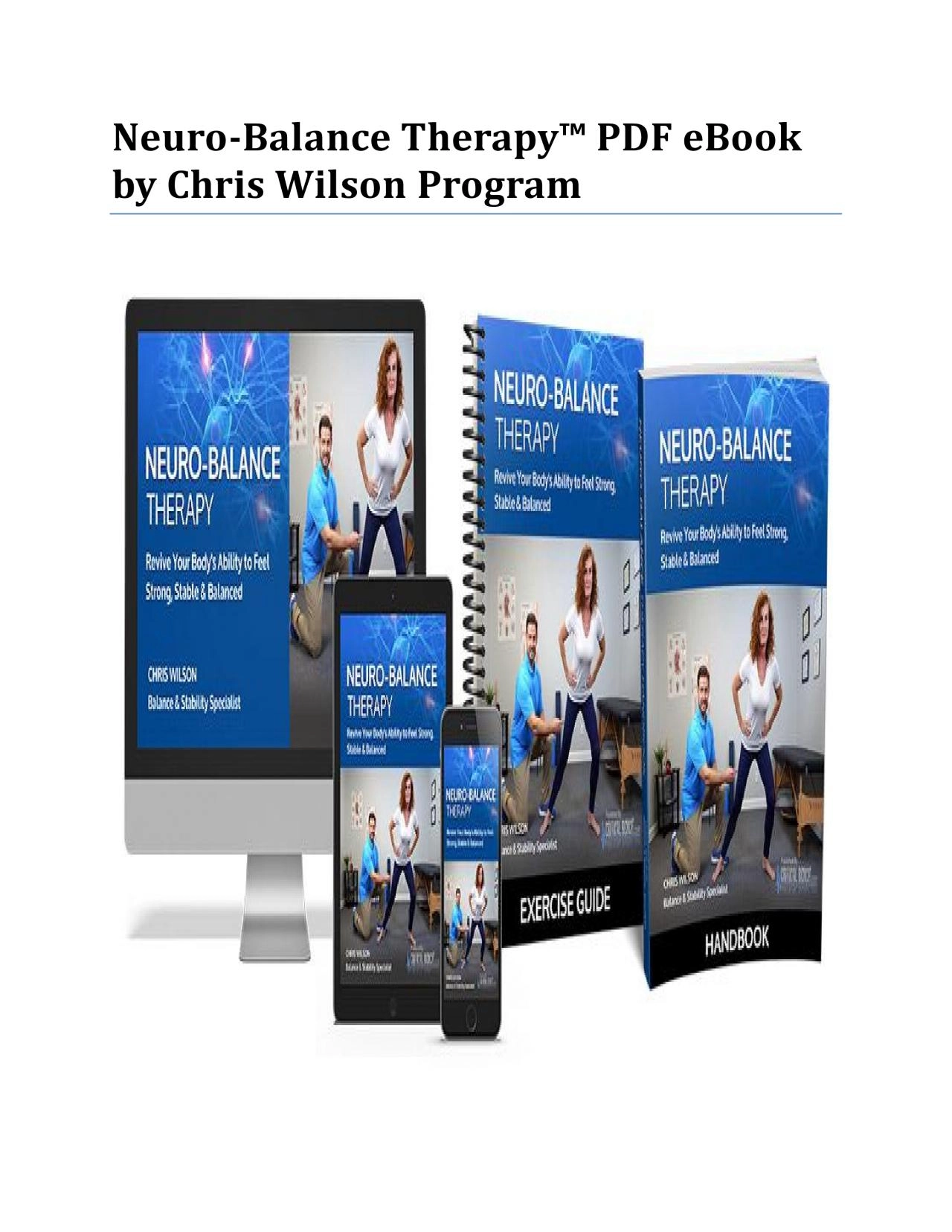 PDF-Neuro-Balance Therapy™ PDF eBook by Chris Wilson