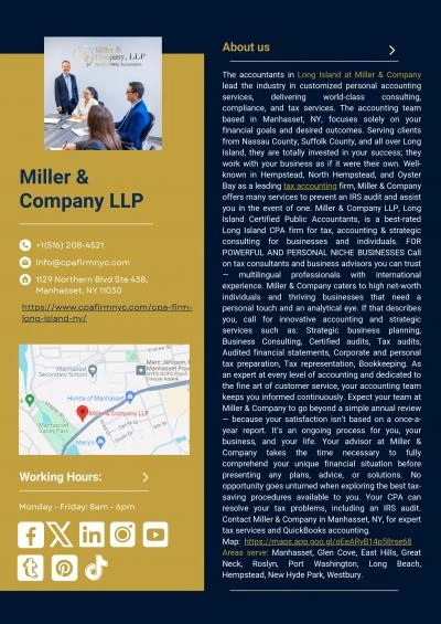 Miller & Company LLP Long Island