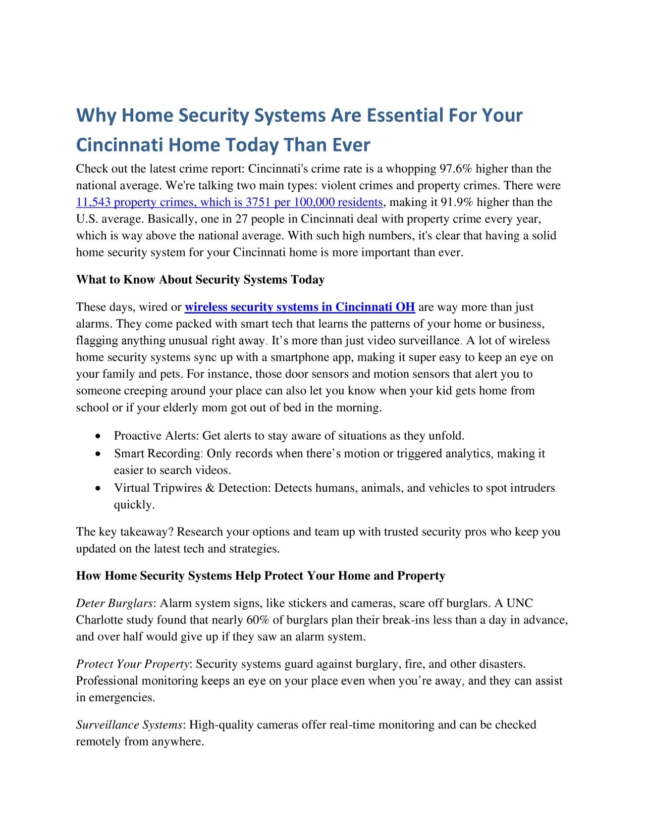 PDF-Why Home Security Systems Are Essential For Your Cincinnati Home Today Than Ever