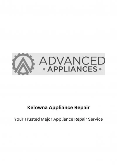 Diagnostics and Troubleshooting | Kelowna Appliance Repair