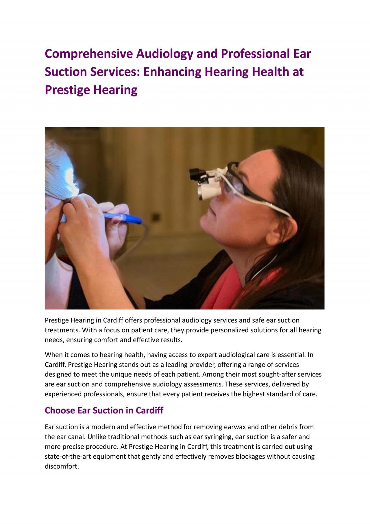 PDF-Comprehensive Audiology and Professional Ear Suction Services: Enhancing Hearing Health