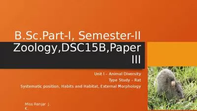 B.Sc.Part-I, Semester-II