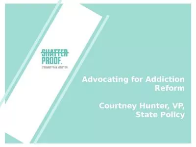 Advocating for Addiction Reform