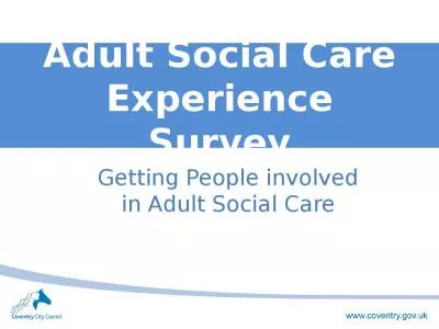 Getting People involved in Adult Social Care