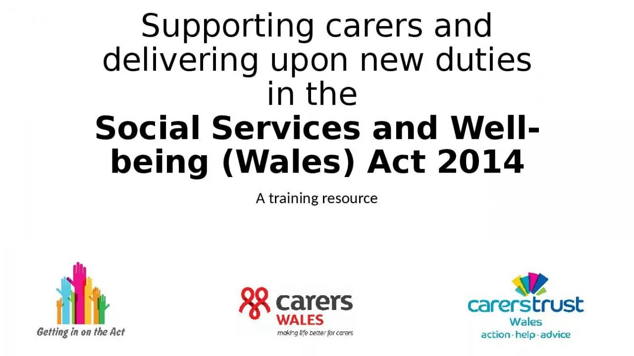 PPT-Supporting carers and delivering upon new duties in the