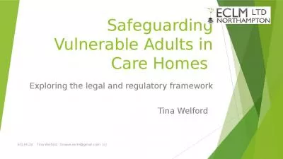 Safeguarding Vulnerable Adults in Care Homes