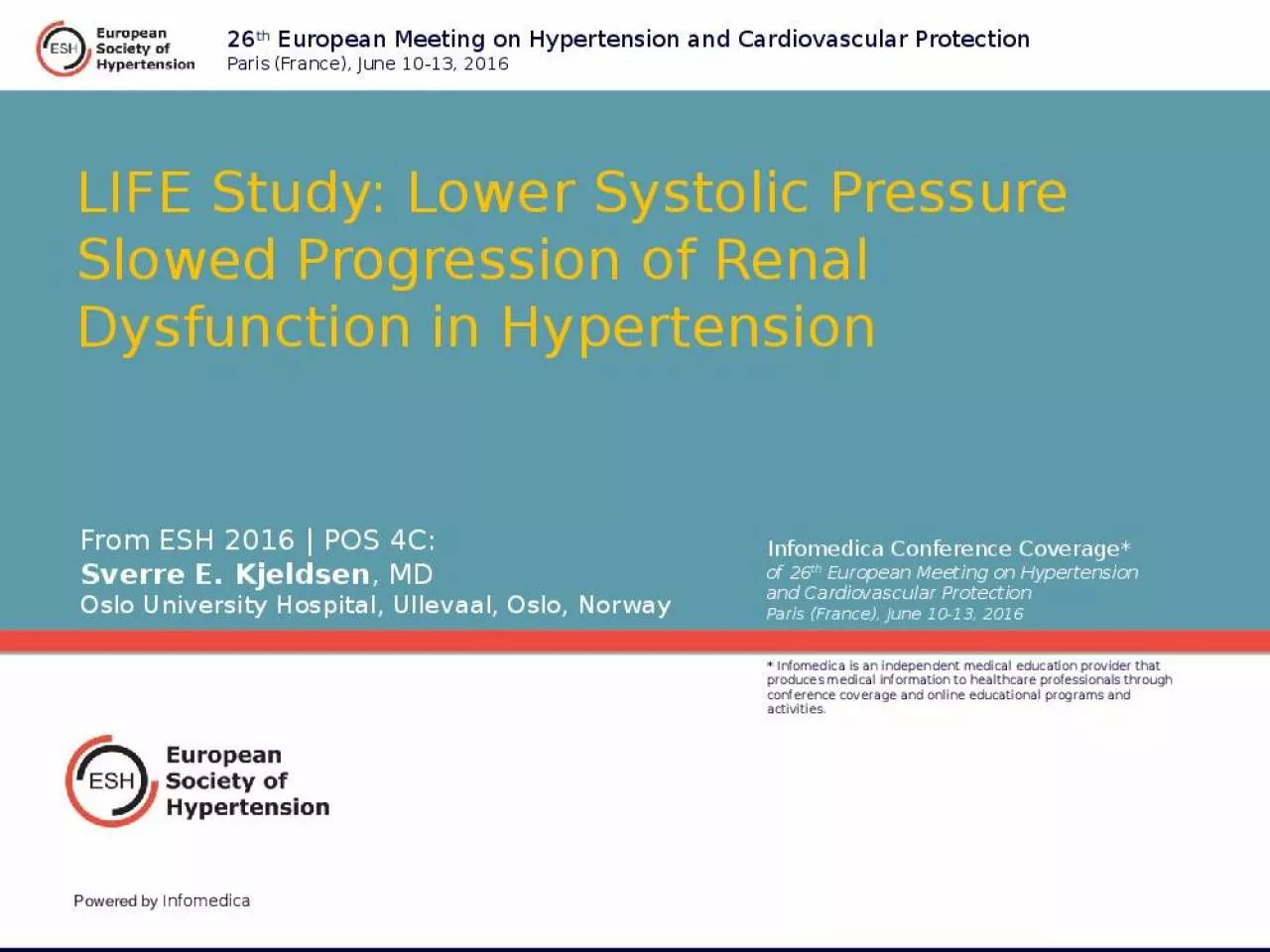 PPT-LIFE Study: Lower Systolic Pressure Slowed Progression of Renal Dysfunction