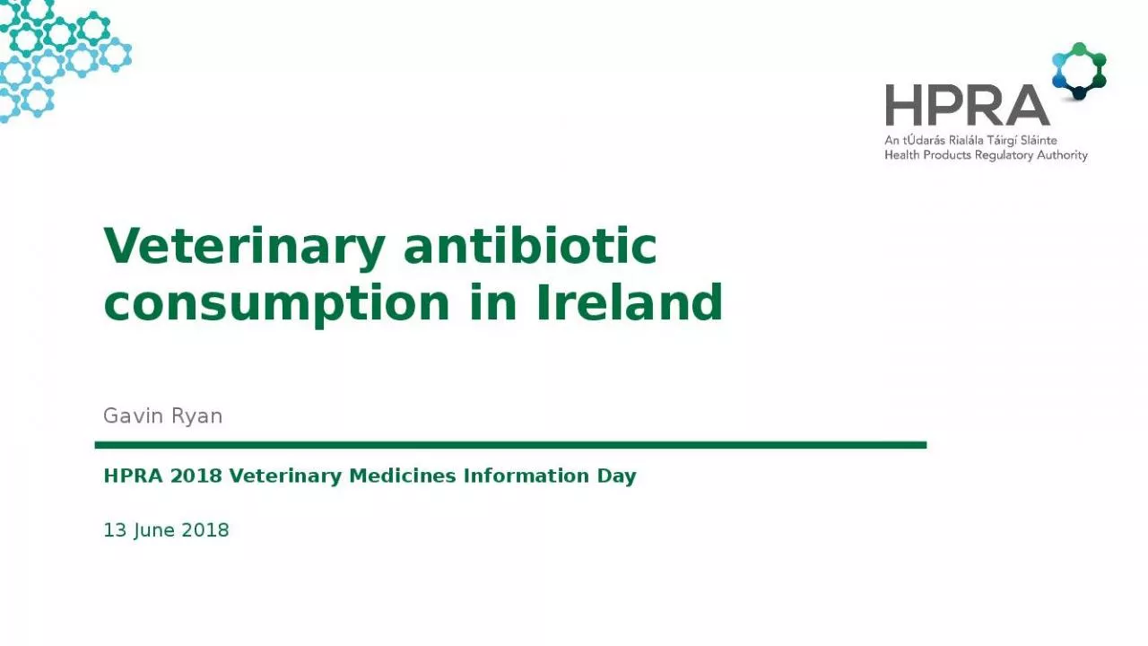 PPT-Veterinary antibiotic consumption in Ireland