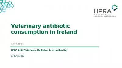 Veterinary antibiotic consumption in Ireland