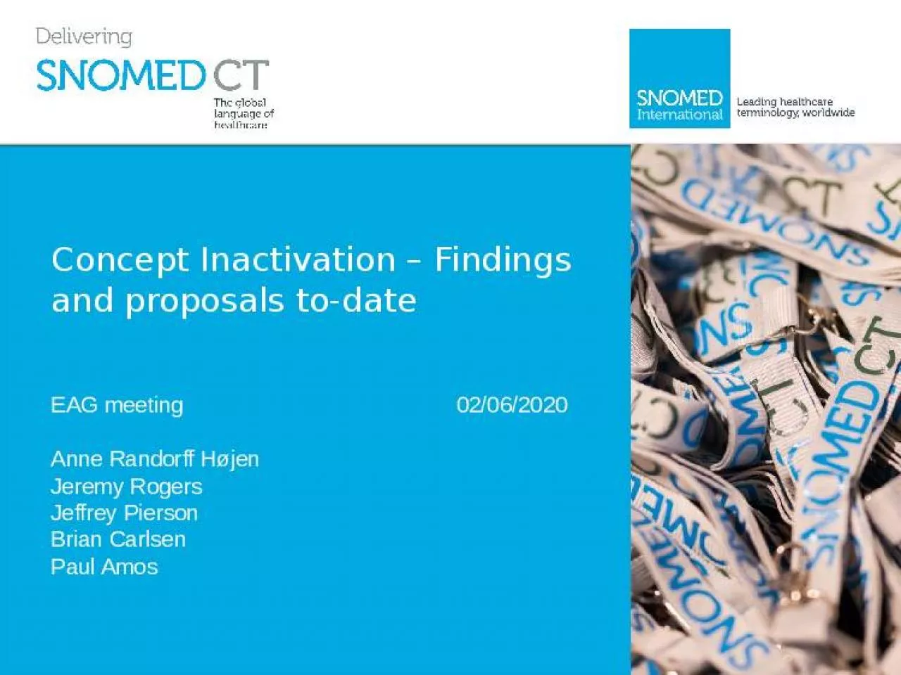 PPT-Concept Inactivation – Findings and proposals to-date