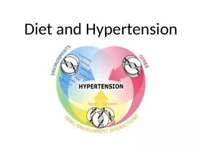 Diet and Hypertension What is Blood Pressure?